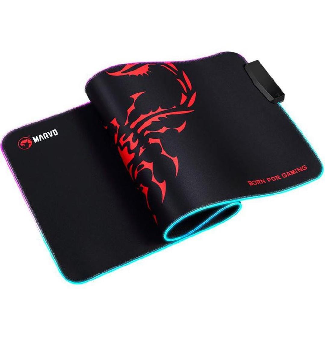 مارفو RGB  إضاءة خلفية لبادة ماوس للألعاب