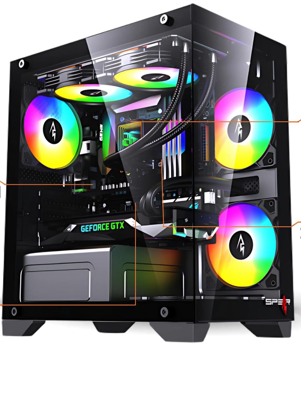 تجميعات بي سي احترافية _ RTX 5070 ti_ معالج i5 -14700K